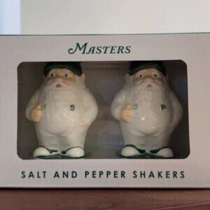 Masters Golf Caddie Gnome Salt And Pepper Shaker 2025 NWT